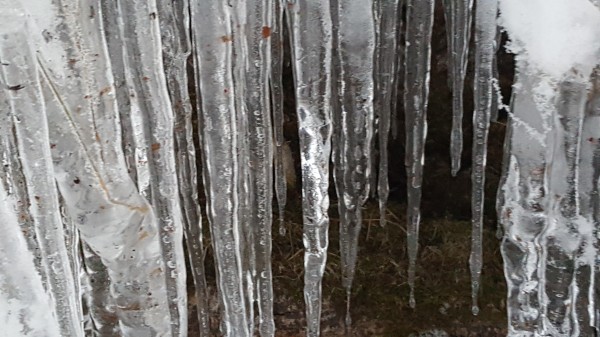 Mountains of icicles by mildmindstudio